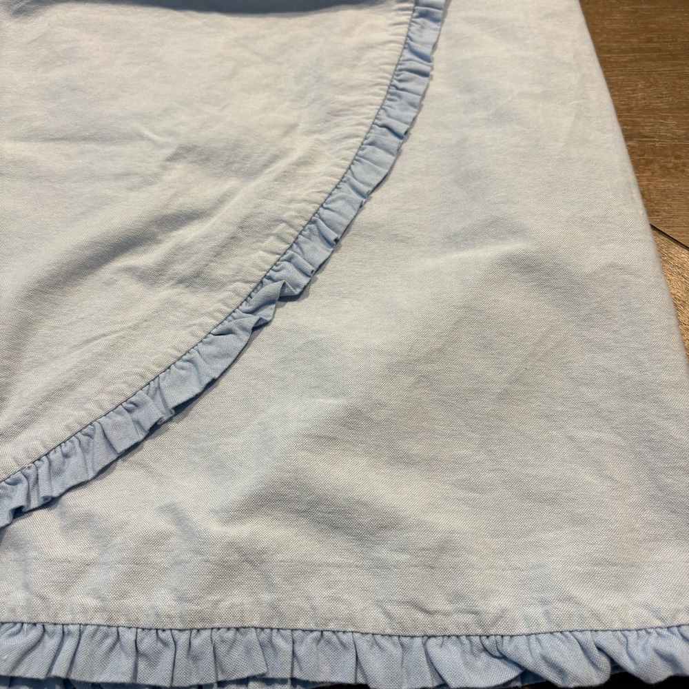 J. Crew Asymmetrical Light Blue Skirt Size 2 - Picture 4 of 8